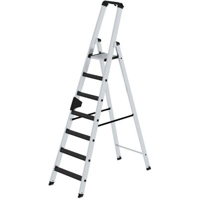 Munk Günzburger Steigtechnik Aluminium 7-stufige Leiter - Stehleiter Munk Günzburger Steigtechnik Aluminium 7-stufige Leiter - Stehleiter