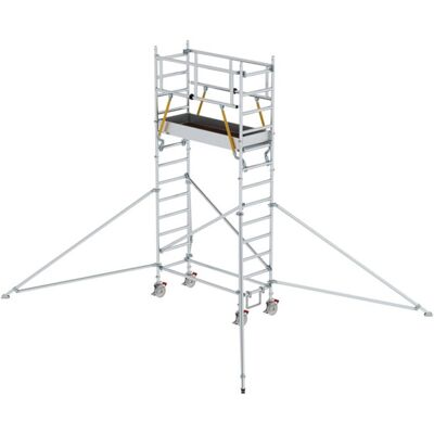 Günzburger Steigtechnik MUNK SG Rollgerüst - Aluminium, 0,75x1,80m Plattform - Gerüst Günzburger Steigtechnik MUNK SG Rollgerüst - Aluminium, 0,75x1,80m Plattform - Gerüst