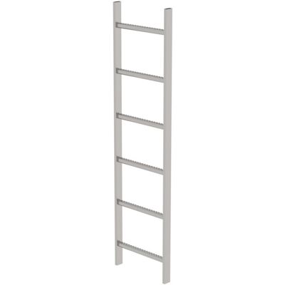 Munk Günzburger Steigtechnik - Edelstahl 6 Stufen Leiter - 1,68m Munk Günzburger Steigtechnik - Edelstahl 6 Stufen Leiter - 1,68m