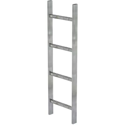MUNK Günzburger Steigtechnik Modell 1120mm - Schachtleiter, verzinkter Stahl, 4 Sprossen MUNK Günzburger Steigtechnik Modell 1120mm - Schachtleiter, verzinkter Stahl, 4 Sprossen