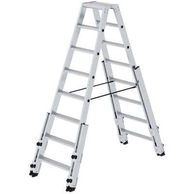 Günzburger Steigtechnik 2x8 Stufen-Stehleiter - Step Ladder Günzburger Steigtechnik 2x8 Stufen-Stehleiter - Step Ladder