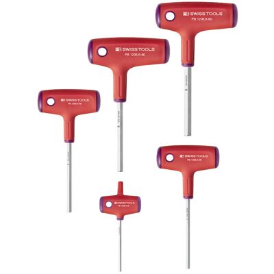 Packard Bell Swiss Tools Quergriff-Schraubendreher Satz im Karton 5-teilig 3-8mm (PB 1555) Packard Bell Swiss Tools Quergriff-Schraubendreher Satz im Karton 5-teilig 3-8mm (PB 1555)
