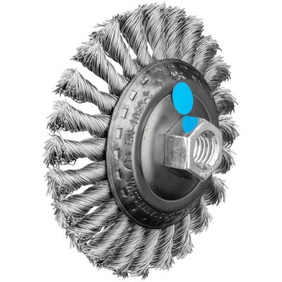 PFERD TOOLS Kegelbürste gezopft KBG Ø 115x15 mm M14 Edelstahl-Draht-Ø 0,50mm Winkelschleifer (1) (43315007) PFERD TOOLS Kegelbürste gezopft KBG Ø 115x15 mm M14 Edelstahl-Draht-Ø 0,50mm Winkelschleifer (1) (43315007)