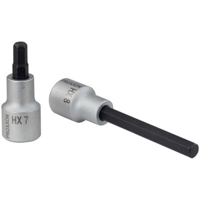 Proxxon 1/2' Steckschlüsseleinsatz Hex 9 100 mm - Innensechskant-Einsatz Proxxon 1/2' Steckschlüsseleinsatz Hex 9 100 mm - Innensechskant-Einsatz