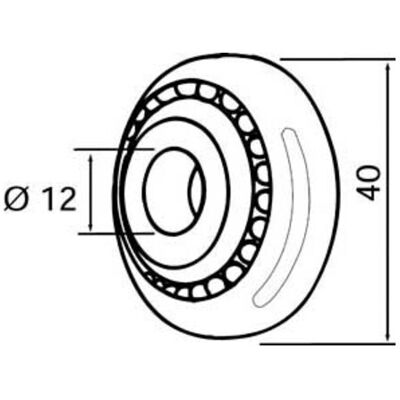 Rademacher Modell 4024 - Kugellager für Motoren Rademacher Modell 4024 - Kugellager für Motoren