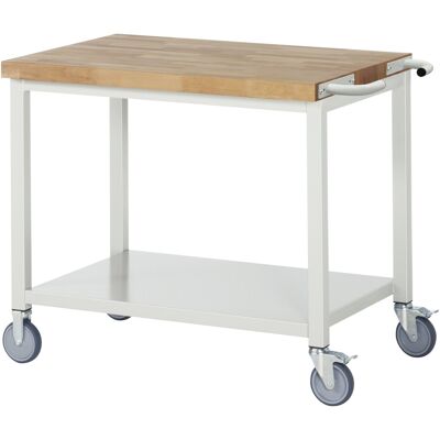 Rau Fahrbare Werkbank mit Querstrebe BxTxH 1000x700x880-1080mm (05-8000-6-107B4S.12) Rau Fahrbare Werkbank mit Querstrebe BxTxH 1000x700x880-1080mm (05-8000-6-107B4S.12)