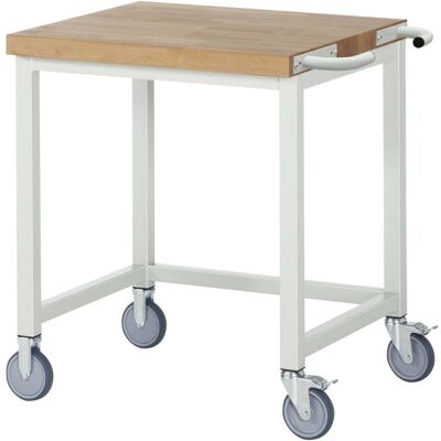 Rau Fahrbare Werkbank mit Querstrebe BxTxH 750x700x880mm (05-8000-1-077B4S.12) Rau Fahrbare Werkbank mit Querstrebe BxTxH 750x700x880mm (05-8000-1-077B4S.12)