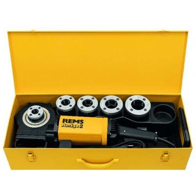 REMS Elektr. Gew.schneidkluppe Amigo 2 Set R 1/2-2 (540020) REMS Elektr. Gew.schneidkluppe Amigo 2 Set R 1/2-2 (540020)