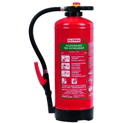 Schaumfeuerlöscher 9l Aufladegerät Brandkl.43 A 183 B m.Wandh.GLORIA (811651.0035) Schaumfeuerlöscher 9l Aufladegerät Brandkl.43 A 183 B m.Wandh.GLORIA (811651.0035)