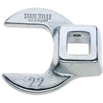 Stahlwille 22mm Hahnenfuss-Maulschlüssel - Crow-Foot Spanner 3/8in Antrieb Stahlwille 22mm Hahnenfuss-Maulschlüssel - Crow-Foot Spanner 3/8in Antrieb