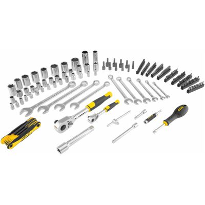 Stanley Steckschlüssel-Set - 8-tlg., 4-19mm - Profi-Qualität Stanley Steckschlüssel-Set - 8-tlg., 4-19mm - Profi-Qualität
