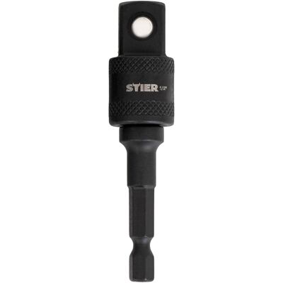 STIER Bit-Stecknuss-Adapter 1/2" (902516) STIER Bit-Stecknuss-Adapter 1/2" (902516)