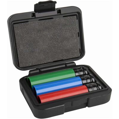 STIER Kraft-Steckschlüssel-Satz Profi+ extra lang 1/2" SW 17/19/21 mm (903417) STIER Kraft-Steckschlüssel-Satz Profi+ extra lang 1/2" SW 17/19/21 mm (903417)