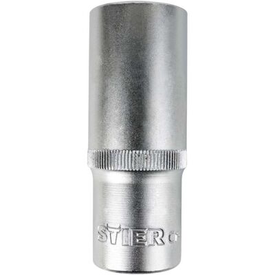 STIER Tiefbett-Sechskant-Steckschlüsseleinsatz 1/2", SW 19 mm (903550) STIER Tiefbett-Sechskant-Steckschlüsseleinsatz 1/2", SW 19 mm (903550)