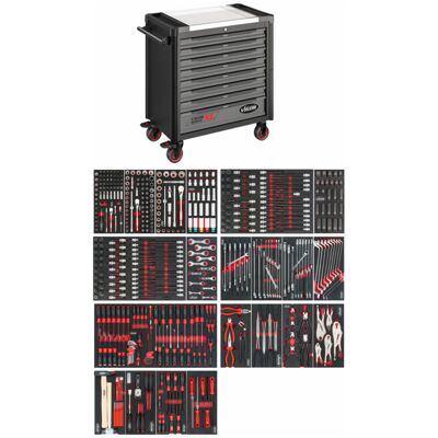 VIGOR 1000 XL Edelstahl inklusive Sortiment 499-teilig V4481-X/499 ∙ Gesamtlänge: 907 mm ∙ Anzahl Werkzeuge: 499) VIGOR 1000 XL Edelstahl inklusive Sortiment 499-teilig V4481-X/499 ∙ Gesamtlänge: 907 mm ∙ Anzahl Werkzeuge: 499)