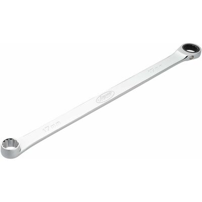 Vigor Ratschen-Ringschlüssel - Extra lang, 17 mm Vigor Ratschen-Ringschlüssel - Extra lang, 17 mm