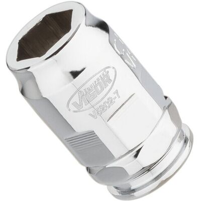 VIGOR Steckschlüssel-Einsatz superflach V5202-7 Vierkant hohl 6,3 mm (1/4 Zoll) Außen-Sechskant Profil 7) VIGOR Steckschlüssel-Einsatz superflach V5202-7 Vierkant hohl 6,3 mm (1/4 Zoll) Außen-Sechskant Profil 7)