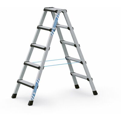 ZARGES Comfortstep B - LM-Stufen-Stehleiter 2 x 5 Stufen (41434) ZARGES Comfortstep B - LM-Stufen-Stehleiter 2 x 5 Stufen (41434)