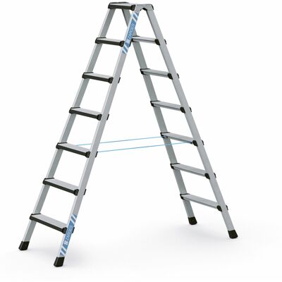 ZARGES Comfortstep B - LM-Stufen-Stehleiter 2 x 7 Stufen (41436) ZARGES Comfortstep B - LM-Stufen-Stehleiter 2 x 7 Stufen (41436)