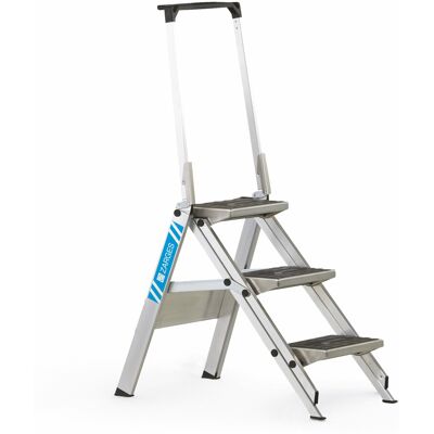 ZARGES Plazamax P - LM-Sicherheitstreppe 3 Stufen 0.7 m (41928) ZARGES Plazamax P - LM-Sicherheitstreppe 3 Stufen 0.7 m (41928)
