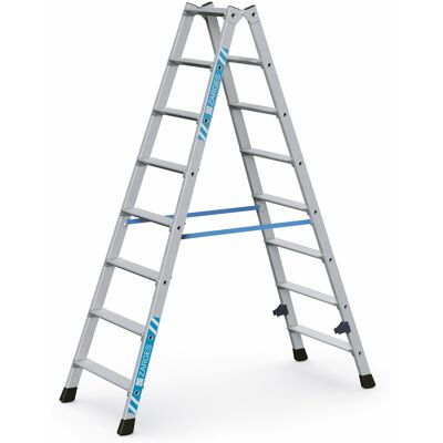 ZARGES Stufen-Stehleiter beids. Gebördelt 2 x 8 Stufen (42468) ZARGES Stufen-Stehleiter beids. Gebördelt 2 x 8 Stufen (42468)