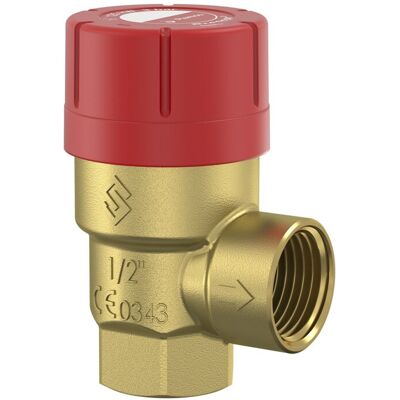 Flamco Meibes Membran-Sicherheitsventil Prescor Rp 1/2, Rp 3/4, 50 kW, 2,5 bar (27630) Flamco Meibes Membran-Sicherheitsventil Prescor Rp 1/2, Rp 3/4, 50 kW, 2,5 bar (27630)