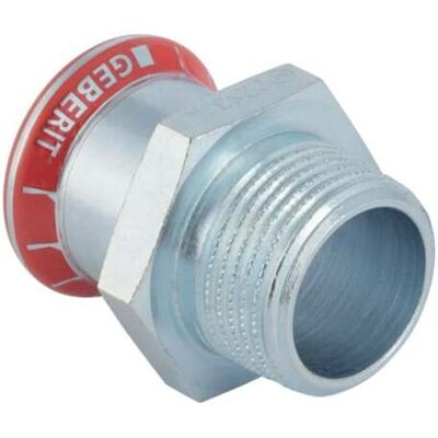 Geberit Modell 22mm X 3/4 Rohrfitting - Verzinkter Stahl Geberit Modell 22mm X 3/4 Rohrfitting - Verzinkter Stahl