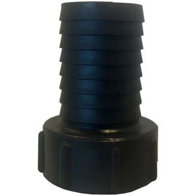 IBC Container-Adapter m. gerilltem Stutzen, PP, IBC IG 2" (S60x6) Stutzen IBC Container-Adapter m. gerilltem Stutzen, PP, IBC IG 2" (S60x6) Stutzen