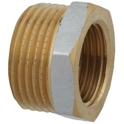 KIRCHHOFF MS Reduzierstück, Chrom, 3/4"AG x 1/2"IG (989332155) KIRCHHOFF MS Reduzierstück, Chrom, 3/4"AG x 1/2"IG (989332155)