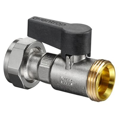 OVENTROP - DN20 - Flachdichtung - 3/4 M x 3/4 Nut - Kugelhahn OVENTROP - DN20 - Flachdichtung - 3/4 M x 3/4 Nut - Kugelhahn