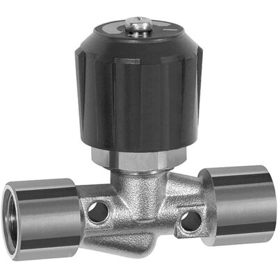 Riegler Nadelventil, Messing vernickelt, IG/IG, Rp 1/2, DN 8 (210.82-N) Riegler Nadelventil, Messing vernickelt, IG/IG, Rp 1/2, DN 8 (210.82-N)