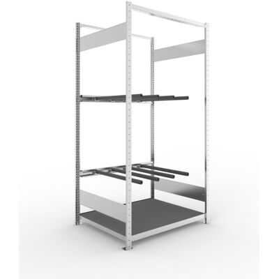 META Abgasanlagenregal GR 2000 x 1000 x 800 verzinkt komplett (200184664) META Abgasanlagenregal GR 2000 x 1000 x 800 verzinkt komplett (200184664)
