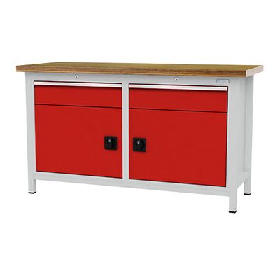 Bedrunka+Hirth Kastenwerkbank R 24-16 Tiefe 600 mm 2 Schubladen 2 Flügeltüren (03T515H60450) Bedrunka+Hirth Kastenwerkbank R 24-16 Tiefe 600 mm 2 Schubladen 2 Flügeltüren (03T515H60450)