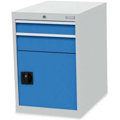 Bedrunka+Hirth Schubladenschrank R 18-24 Tiefe 736 mm 2 Schubladen 1 Flügeltür (580/0110/450V) Bedrunka+Hirth Schubladenschrank R 18-24 Tiefe 736 mm 2 Schubladen 1 Flügeltür (580/0110/450V)