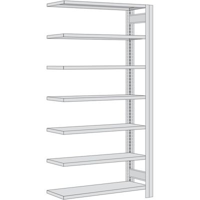 Regalwerk BERT Lagerregal Anbaufeld HxBxT 3000x875x500mm 7 Fachböden Fachlast 250kg (B3-57309-50) Regalwerk BERT Lagerregal Anbaufeld HxBxT 3000x875x500mm 7 Fachböden Fachlast 250kg (B3-57309-50)