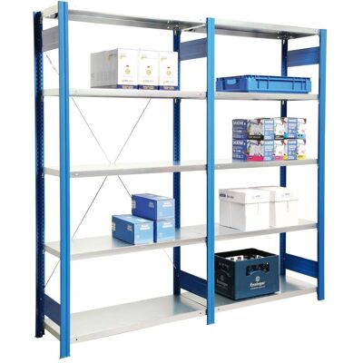 Regalwerk BERT-Lagerregal Anbaufeld LR 3000 HxBxT 2500x1285x500 mm Stecksystem (B3-44432-50-FR) Regalwerk BERT-Lagerregal Anbaufeld LR 3000 HxBxT 2500x1285x500 mm Stecksystem (B3-44432-50-FR)