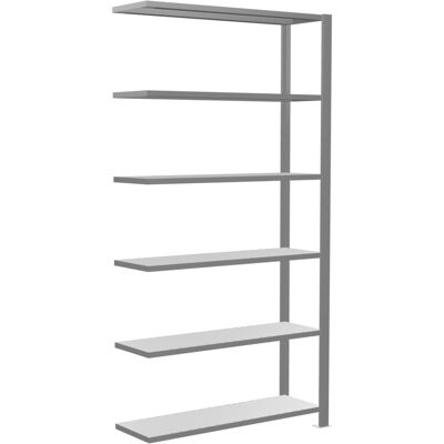 SCHULTE Anbau-Schwerlastregal MULTIplus 150 17728 silber 100,0 x 30,0 x 200,0 cm SCHULTE Anbau-Schwerlastregal MULTIplus 150 17728 silber 100,0 x 30,0 x 200,0 cm