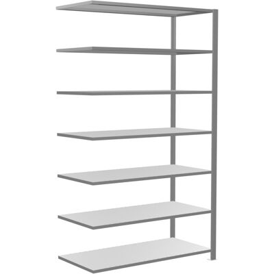 Schulte Anbauregal Büro-Steckregal MULTplus150 2300 x 1300 x 600 mm 7 Fachböden Längenriegel verzinkt mit Mittelanschlag ; Schulte Lagertechnik (17753) Schulte Anbauregal Büro-Steckregal MULTplus150 2300 x 1300 x 600 mm 7 Fachböden Längenriegel verzinkt mit Mittelanschlag ; Schulte Lagertechnik (17753)