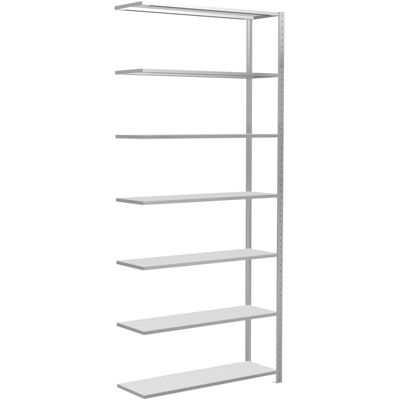 Schulte Anbauregal Steckregal MULTIplus150 3000 x 1300 x 400 mm 7 Fachböden Kreuzstrebe RAL 7035 lichtgrau ; Schulte Lagertechnik (32647-130) Schulte Anbauregal Steckregal MULTIplus150 3000 x 1300 x 400 mm 7 Fachböden Kreuzstrebe RAL 7035 lichtgrau ; Schulte Lagertechnik (32647-130)