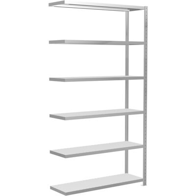 Schulte Anbauregal Steckregal MULTIplus250 2500 x 1300 x 400 mm 6 Fachböden Kreuzstrebe RAL 7035 lichtgrau ; Schulte Lagertechnik (32846-130) Schulte Anbauregal Steckregal MULTIplus250 2500 x 1300 x 400 mm 6 Fachböden Kreuzstrebe RAL 7035 lichtgrau ; Schulte Lagertechnik (32846-130)