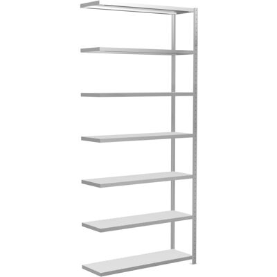 Schulte Anbauregal Steckregal MULTIplus250 3000 x 1300 x 400 mm 7 Fachböden Kreuzstrebe RAL 7035 lichtgrau ; Schulte Lagertechnik (32847-130) Schulte Anbauregal Steckregal MULTIplus250 3000 x 1300 x 400 mm 7 Fachböden Kreuzstrebe RAL 7035 lichtgrau ; Schulte Lagertechnik (32847-130)