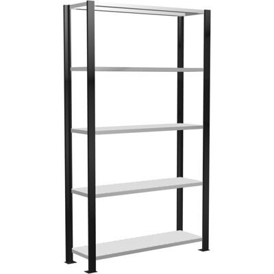 Schulte Lagertechnik Schulte Grundregal Büro-Steckregal MULTIplus85 1800 x 1000 x 300 mm 5 Fachböden Kreuzstrebe schwarz/RAL 7035 lichtgrau mit Anschlagleiste ; Schulte La (36001-S) Schulte Lagertechnik Schulte Grundregal Büro-Steckregal MULTIplus85 1800 x 1000 x 300 mm 5 Fachböden Kreuzstrebe schwarz/RAL 7035 lichtgrau mit Anschlagleiste ; Schulte La (36001-S)