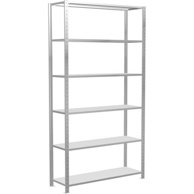 Schulte Grundregal Steckregal MULTIplus150 2500 x 1300 x 400 mm 6 Fachböden Kreuzstrebe RAL 7035 lichtgrau ; Schulte Lagertechnik (32641-130) Schulte Grundregal Steckregal MULTIplus150 2500 x 1300 x 400 mm 6 Fachböden Kreuzstrebe RAL 7035 lichtgrau ; Schulte Lagertechnik (32641-130)