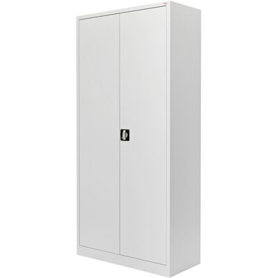STIER Universalschrank mit 4 Fachböden, 1950 x 920 x 420 mm, lichtgrau, verschweißt (904752) STIER Universalschrank mit 4 Fachböden, 1950 x 920 x 420 mm, lichtgrau, verschweißt (904752)