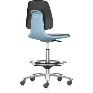 bimos Arbeitsstuhl Labsit mit Rollen Sitzhöhe 560-810 mm Supertec Sitzschale blau (9125-SP01-3277-525) bimos Arbeitsstuhl Labsit mit Rollen Sitzhöhe 560-810 mm Supertec Sitzschale blau (9125-SP01-3277-525)
