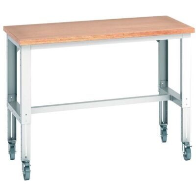 Bott Werkbank cubio 3 Multiplex-Platte 1500 x 750 x 840-1140 mm RAL 7035 (41003283.16V) Bott Werkbank cubio 3 Multiplex-Platte 1500 x 750 x 840-1140 mm RAL 7035 (41003283.16V)