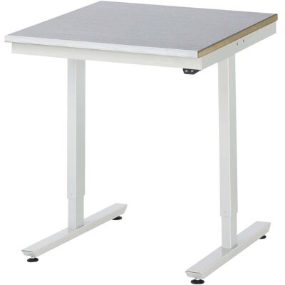 RAU Höhenverstellbarer Arbeitstisch - Stahl, 720-1120mm - Elektrisch RAU Höhenverstellbarer Arbeitstisch - Stahl, 720-1120mm - Elektrisch