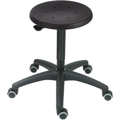 STIER Arbeitshocker mit Rollen Sitzhöhe 420-610 mm PU-Sitz (904694) STIER Arbeitshocker mit Rollen Sitzhöhe 420-610 mm PU-Sitz (904694)