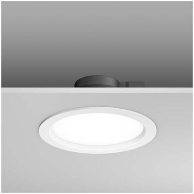 RZB LED-Downlight - 3000/4000K, Weiß, Aluminium - Beleuchtung RZB LED-Downlight - 3000/4000K, Weiß, Aluminium - Beleuchtung
