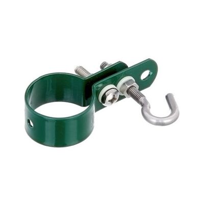 Gust. Alberts Zaunpfostenklemme - Verzinkter Stahl - Grün - 38mm - Zaunzubehör Gust. Alberts Zaunpfostenklemme - Verzinkter Stahl - Grün - 38mm - Zaunzubehör